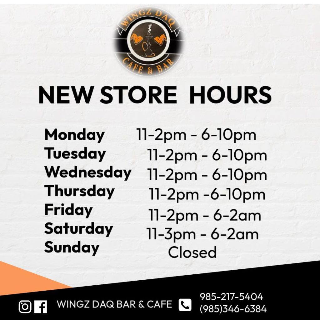 blkbayou+wingzdaqcafe&bar+hours